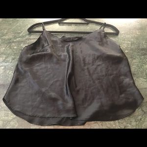 Calvin Klein Silk Crop Top